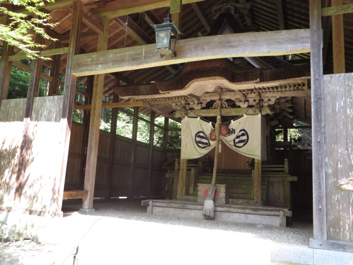 丹波篠山市今田町上立杭/住吉神社覆屋写真