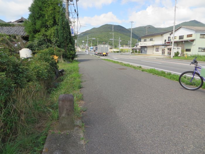 丹波篠山市今田町本荘/今田村道路元標写真