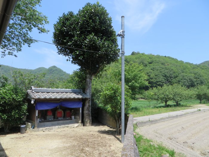 丹波篠山市古森/地蔵写真