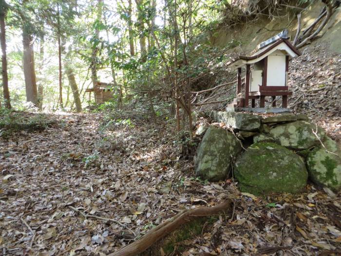 丹波篠山市今田町四斗谷/妙見宮跡写真