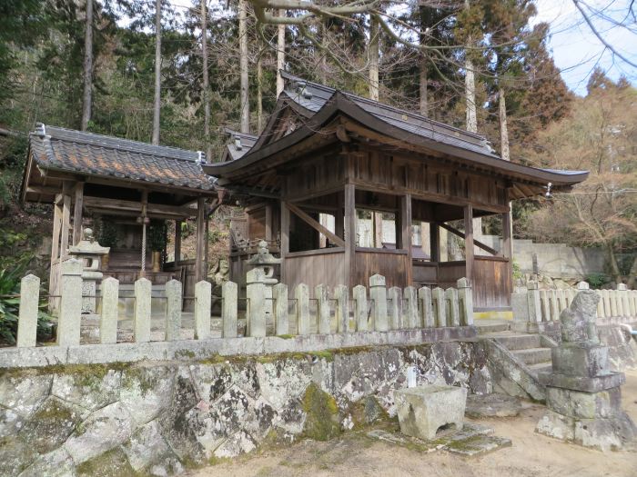 丹波篠山市不来坂/大歳神社本殿写真