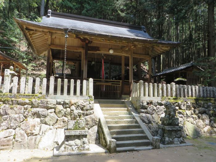 丹波篠山市住山/厄八幡神社本殿写真