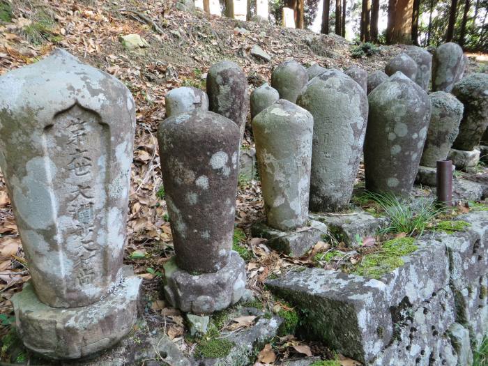 丹波篠山市住山/松尾山卵塔群写真