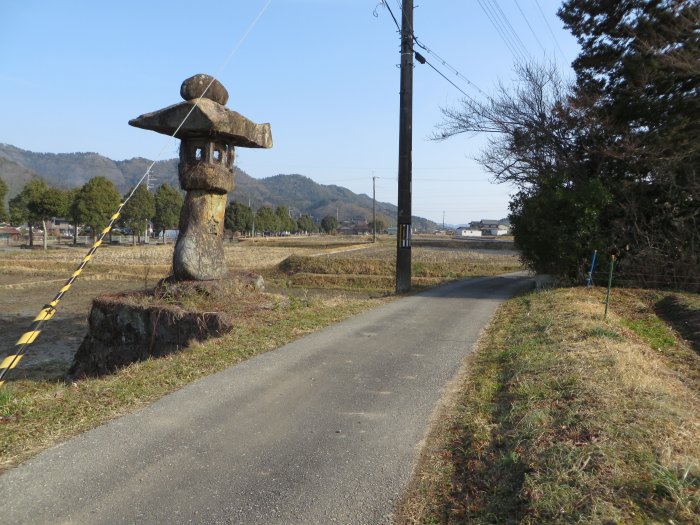 丹波篠山市真南条中/灯籠写真