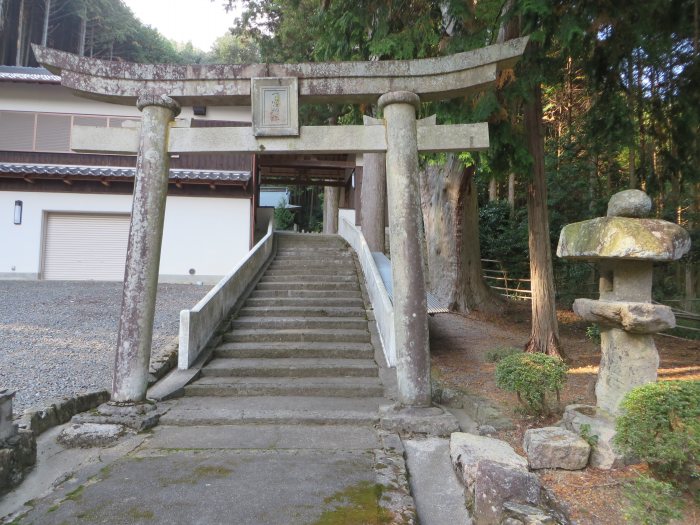 丹波篠山市南矢代/一ノ宮神社第二鳥居写真