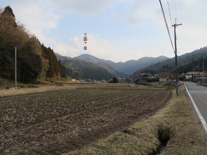 丹波篠山市小枕/三国ヶ岳遠望写真