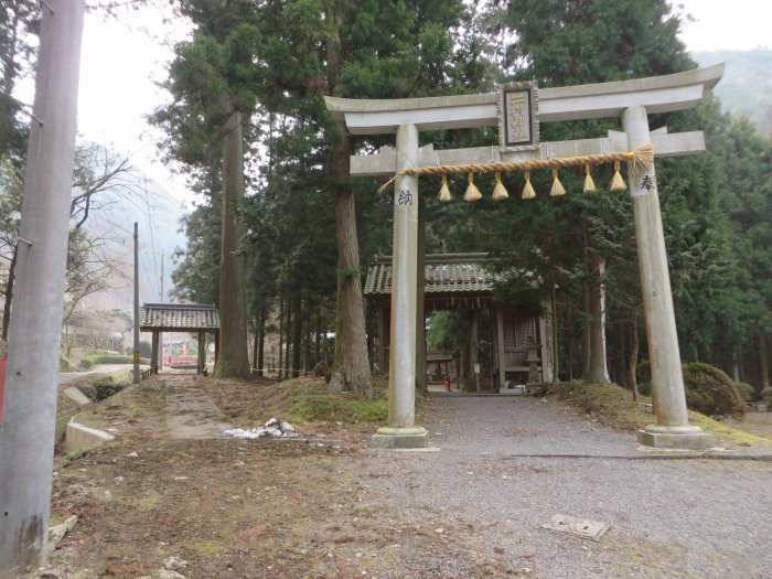 丹波篠山市味間奥/二村神社第二鳥居写真