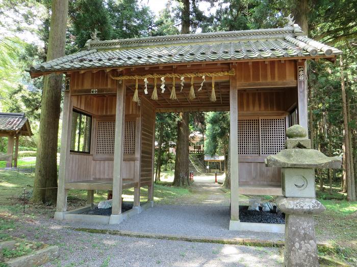 丹波篠山市味間奥/二村神社第二鳥居写真