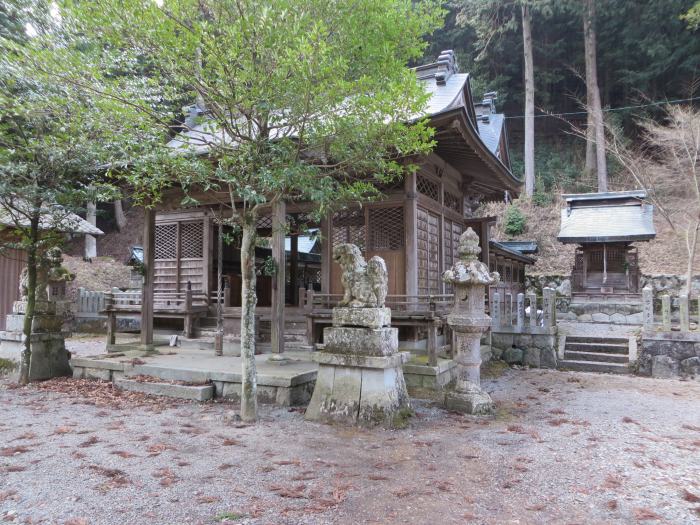 丹波篠山市大沢/八幡神社本殿写真