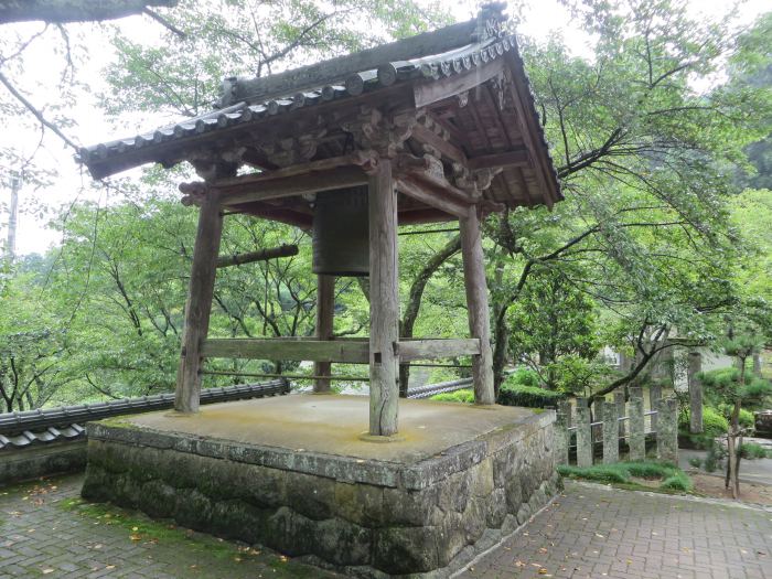 丹波篠山市宇土/清瀧山弘誓寺鐘楼写真