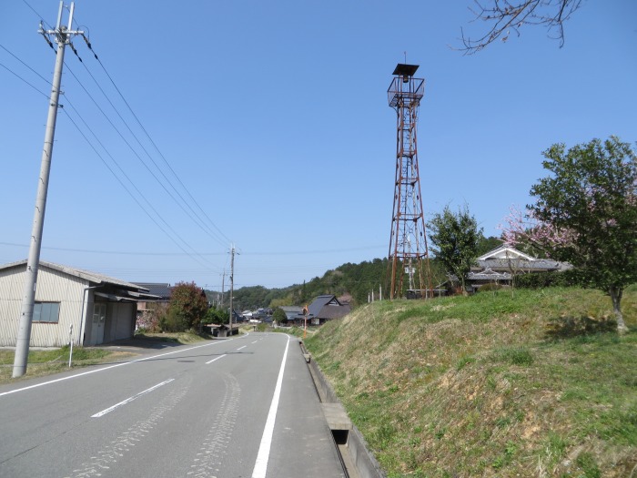 丹波篠山市曽地中/火の見櫓写真