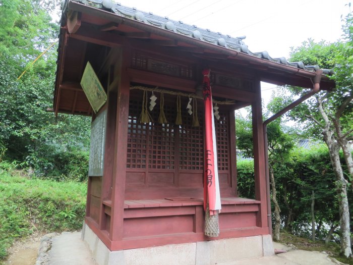 丹波篠山市曽地中/左近稲荷神社力士絵写真