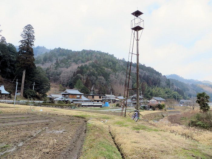 丹波篠山市曽地奥/火の見櫓写真