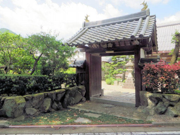 丹波篠山市野中/永久山西禅寺山門写真