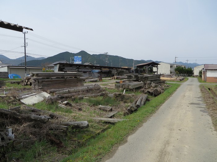 丹波篠山市北/国鉄篠山駅跡写真