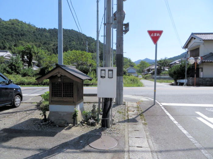 丹波篠山市八上内/地蔵写真