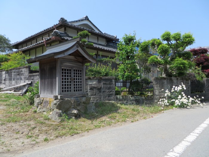 丹波篠山市八上下/地蔵写真