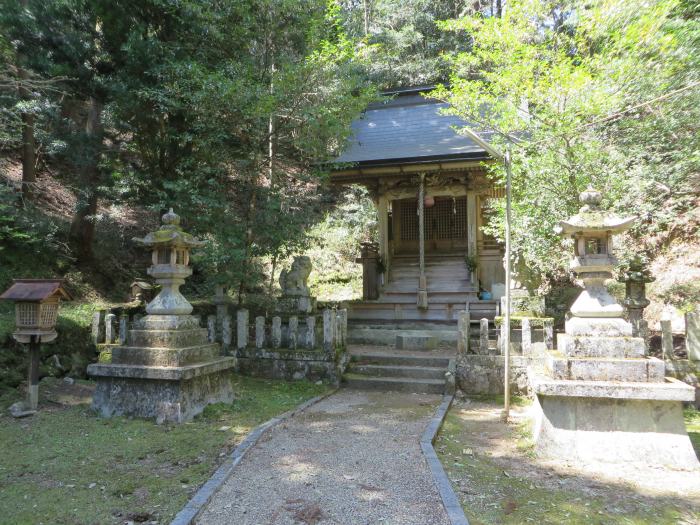 丹波篠山市野々垣/八幡神社本殿写真