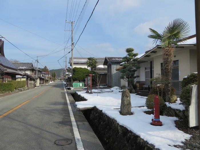 丹波篠山市上宿/道しるべ写真