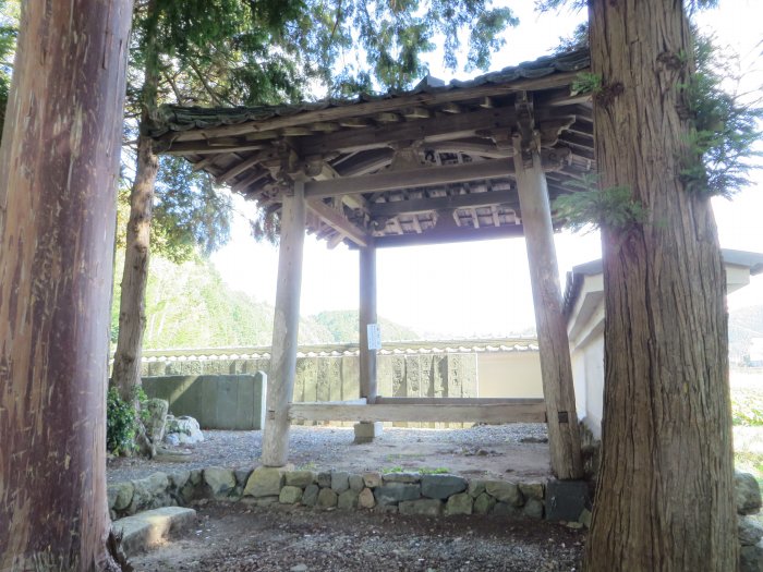 丹波篠山市波々伯部/波々伯部神社鐘楼写真