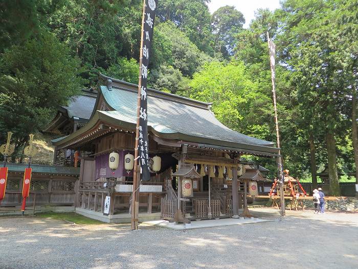 丹波篠山市波々伯部/波々伯部神社神殿写真