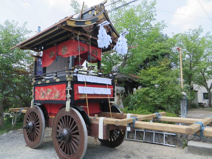 丹波篠山市波々伯部/波々伯部神社山車写真