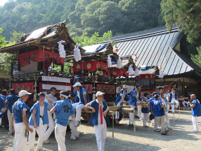 丹波篠山市波々伯部/波々伯部神社山車写真