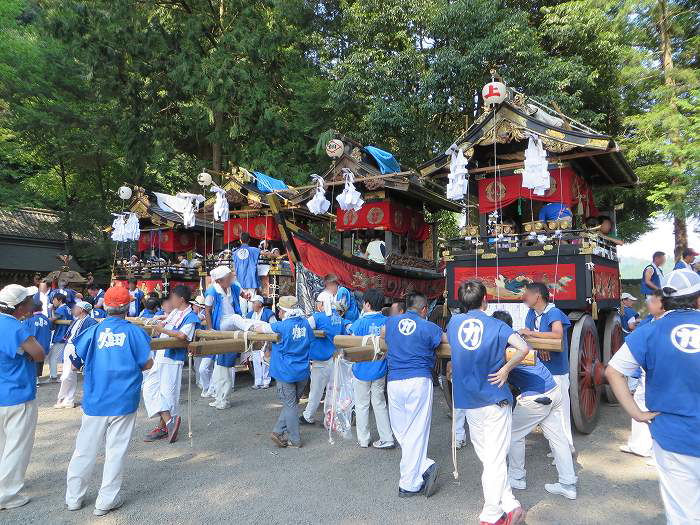 丹波篠山市波々伯部/波々伯部神社山車写真