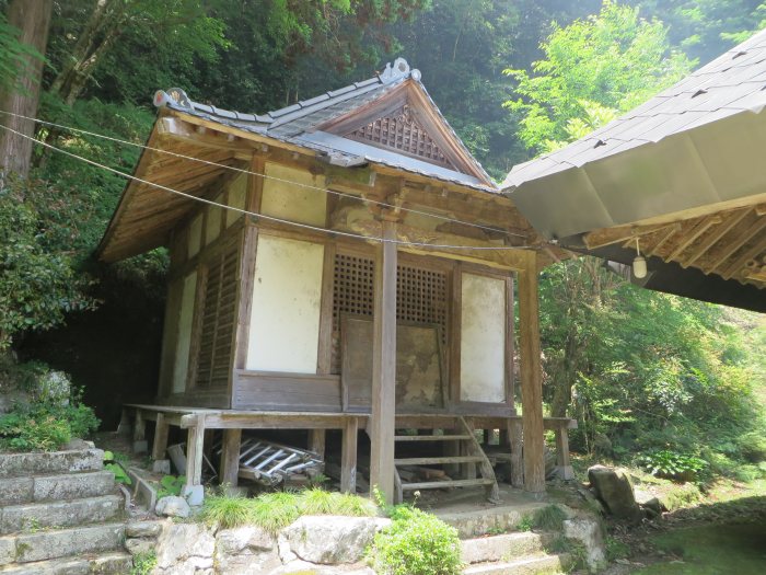 丹波篠山市二之坪/熊野新宮神社お堂写真