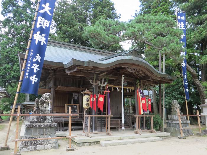 丹波篠山市川原/住吉神社本殿写真