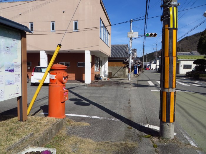 丹波篠山市福住/丸ポスト写真