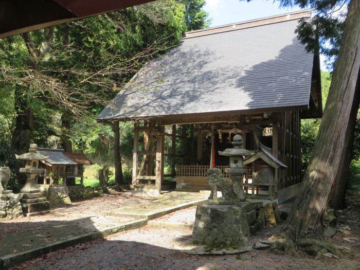 丹波篠山市西野々/松森天満宮本殿写真