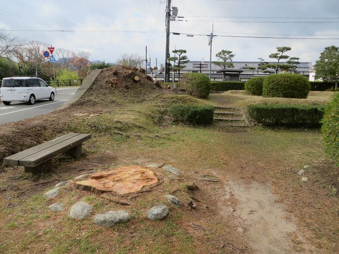 丹波篠山市北新町/大手門馬出跡写真