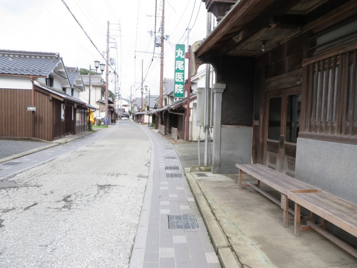 丹波篠山市河原町/妻入商家群写真