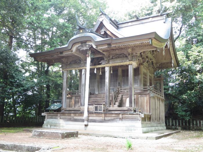 丹波篠山市沢田/澤田八幡神社本殿写真