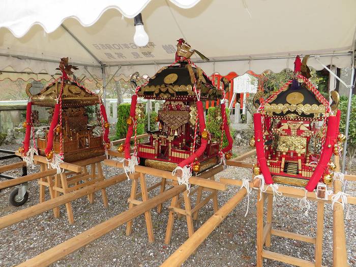 丹波篠山市寺内/大売神社子供御輿写真