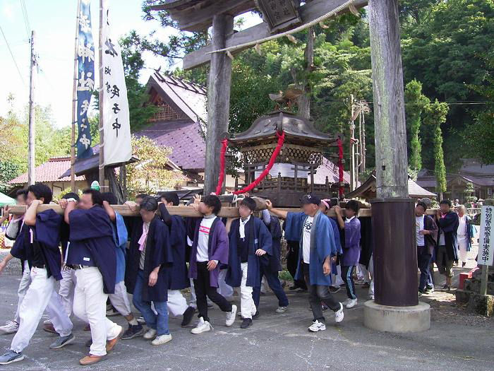 丹波篠山市畑宮/佐々婆神社神輿写真