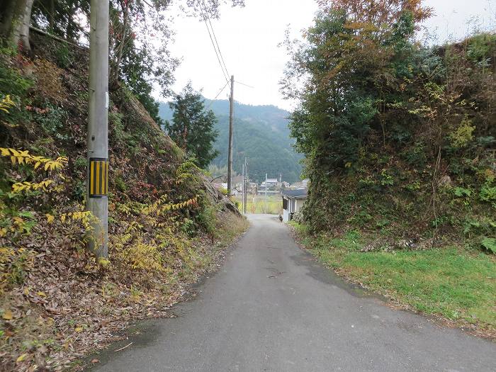 丹波篠山市大山上/切り通し写真