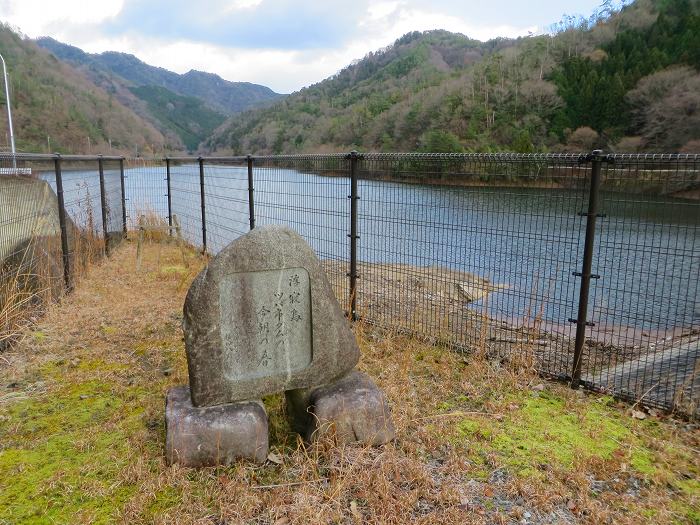 丹波篠山市火打岩/鍔市ダム歌碑写真