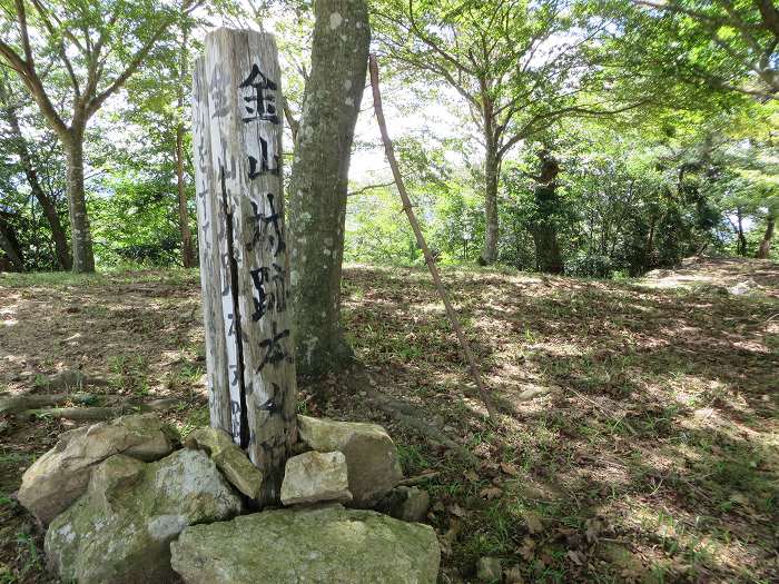 丹波篠山市追入/金山・金山城跡写真