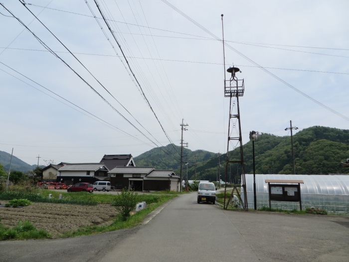 丹波篠山市上板井/火の見櫓写真