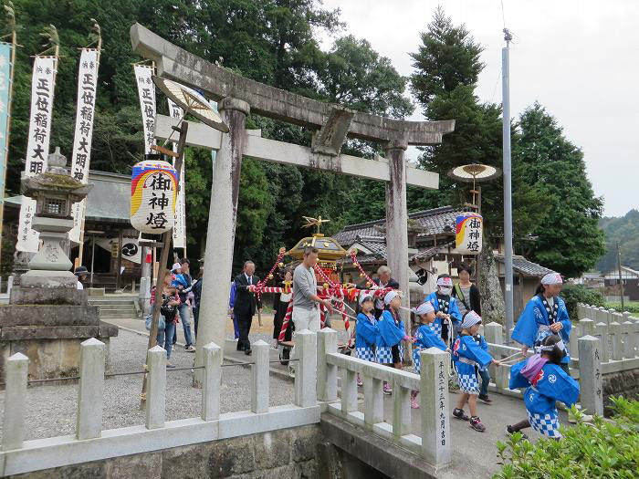 丹波篠山市小田中/清五郎稲荷神社写真