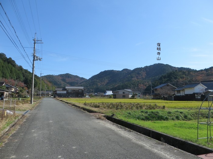 丹波篠山市草ノ上/燈明寺山写真