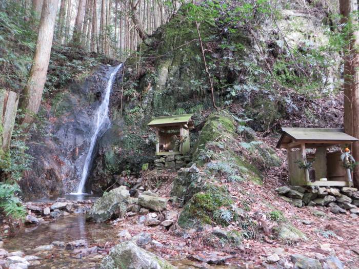 丹波篠山市小原/毘沙門の滝写真