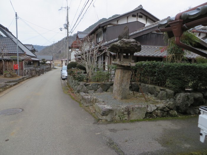 丹波篠山市小原/灯籠写真