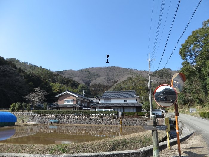 丹波篠山市下筱見/城山・豊林寺城跡写真