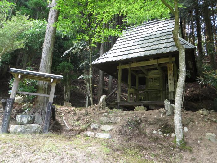 丹波篠山市藤坂/深入山薬師寺写真