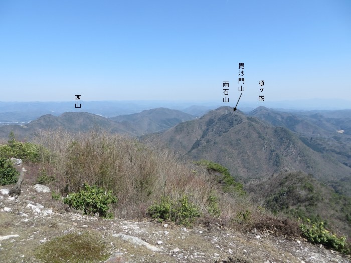 丹波篠山市小原/八ヶ尾山写真