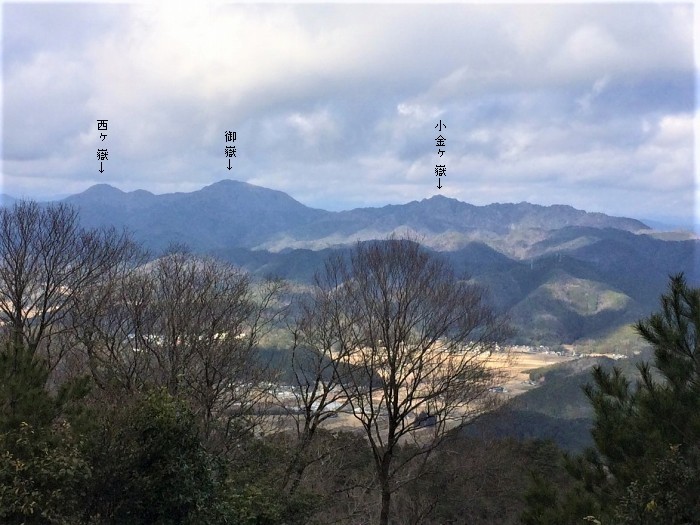 丹波篠山市曽地中/弥十郎ヶ嶽写真