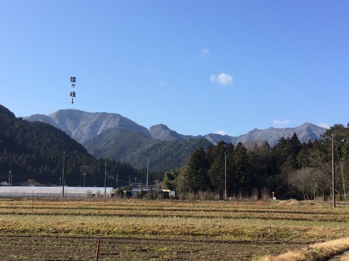 丹波市山南町五ヶ野/篠ヶ峰